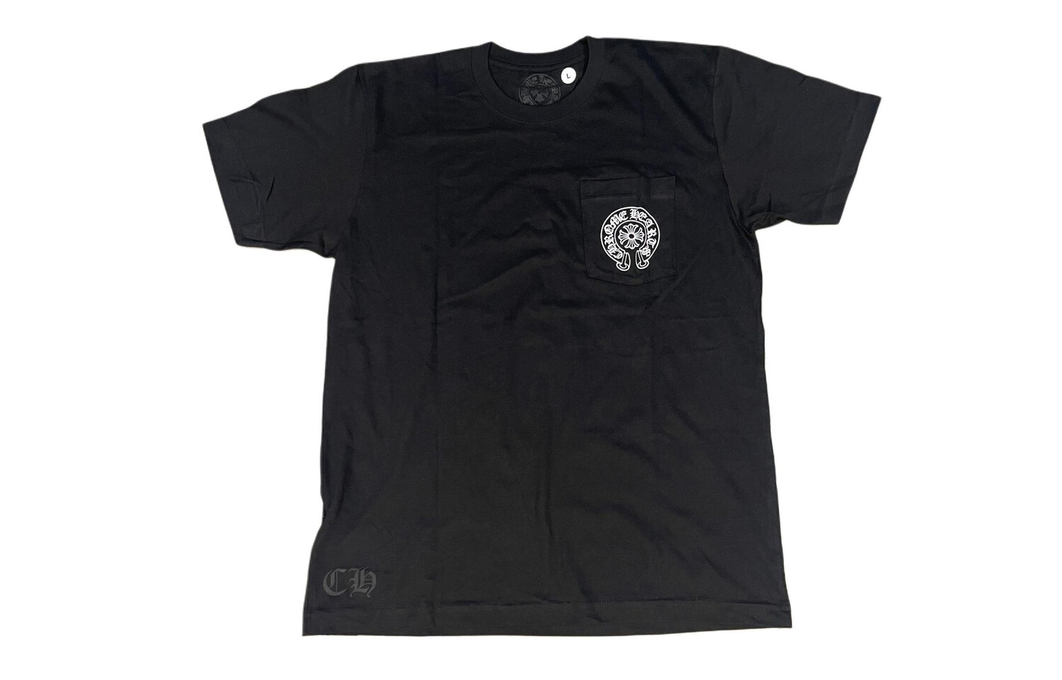 

Футболка унисекс черная Chrome Hearts, черный