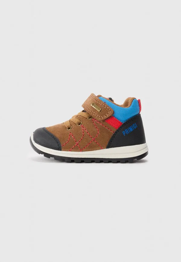 Походные ботинки goretex ptigt 88587 Primigi, Blue/Cognac