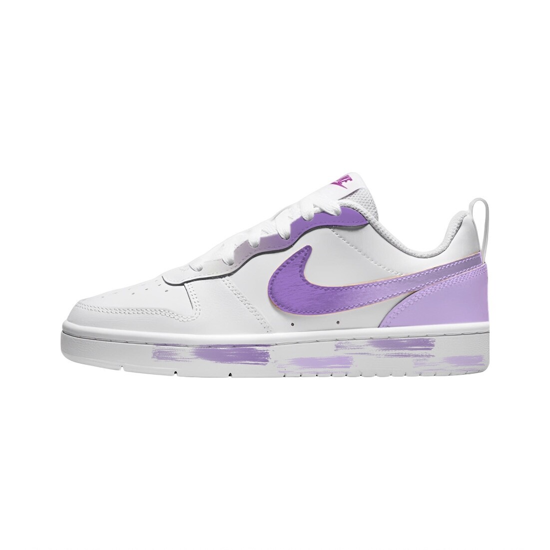 

Кроссовки Nike Court Borough Skateboarding Shoes Women's Low-top Purple/white, фиолетовый