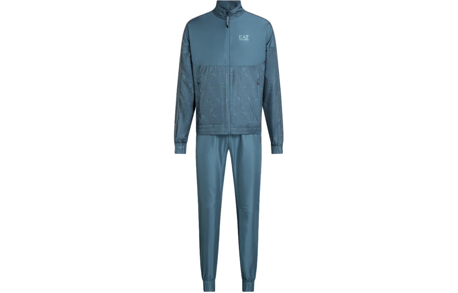 

Футболка EA7 SS24 Casual Sportswear мужская зеленая EMPORIO ARMANI