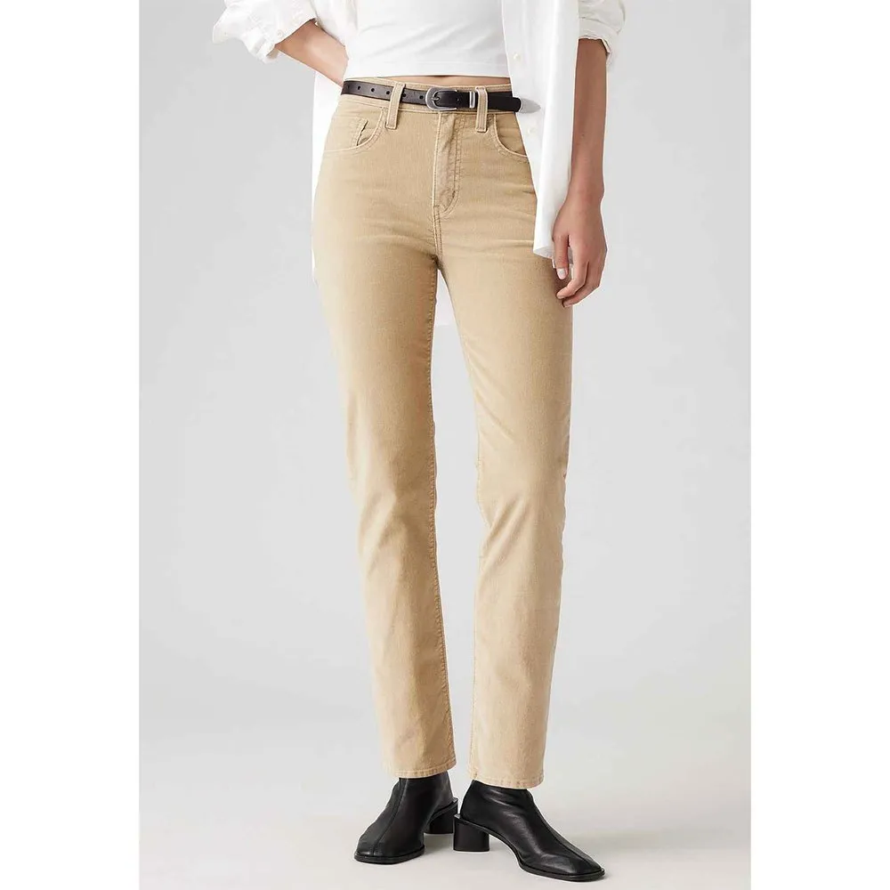 

Джинсы Levi's 724 Straight high waist, коричневый