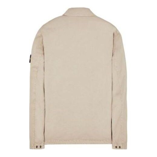 

Куртка stretch cotton over shirt 'beige' Stone Island, бежевый