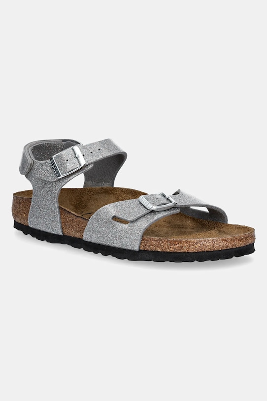 

Детские сандалии Rio AS Kids Birkenstock, серебряный