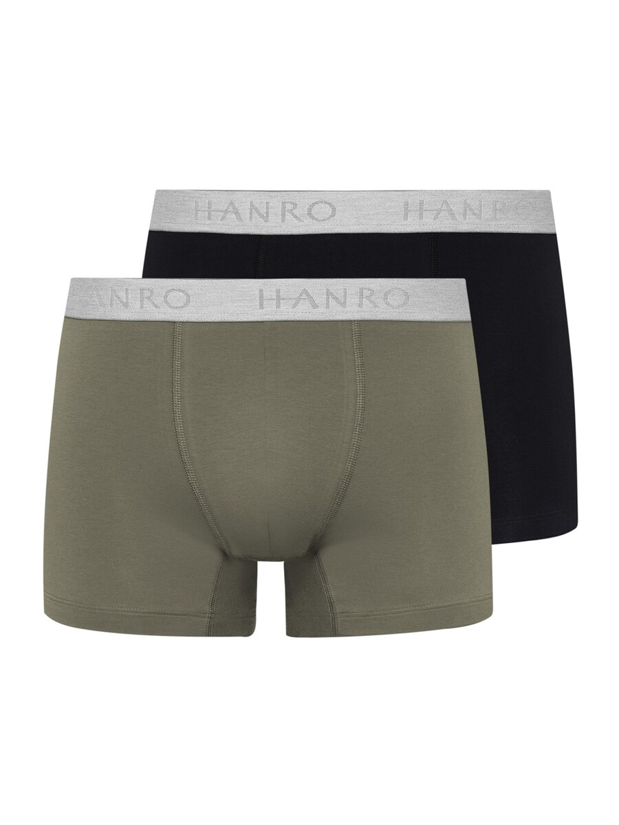 

Боксерские шорты Hanro Essentials, цвет Khaki/Black