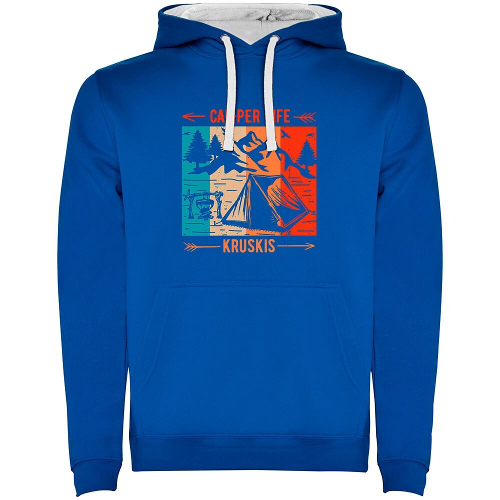 

Худи Kruskis Camper Life Two-Colour, синий