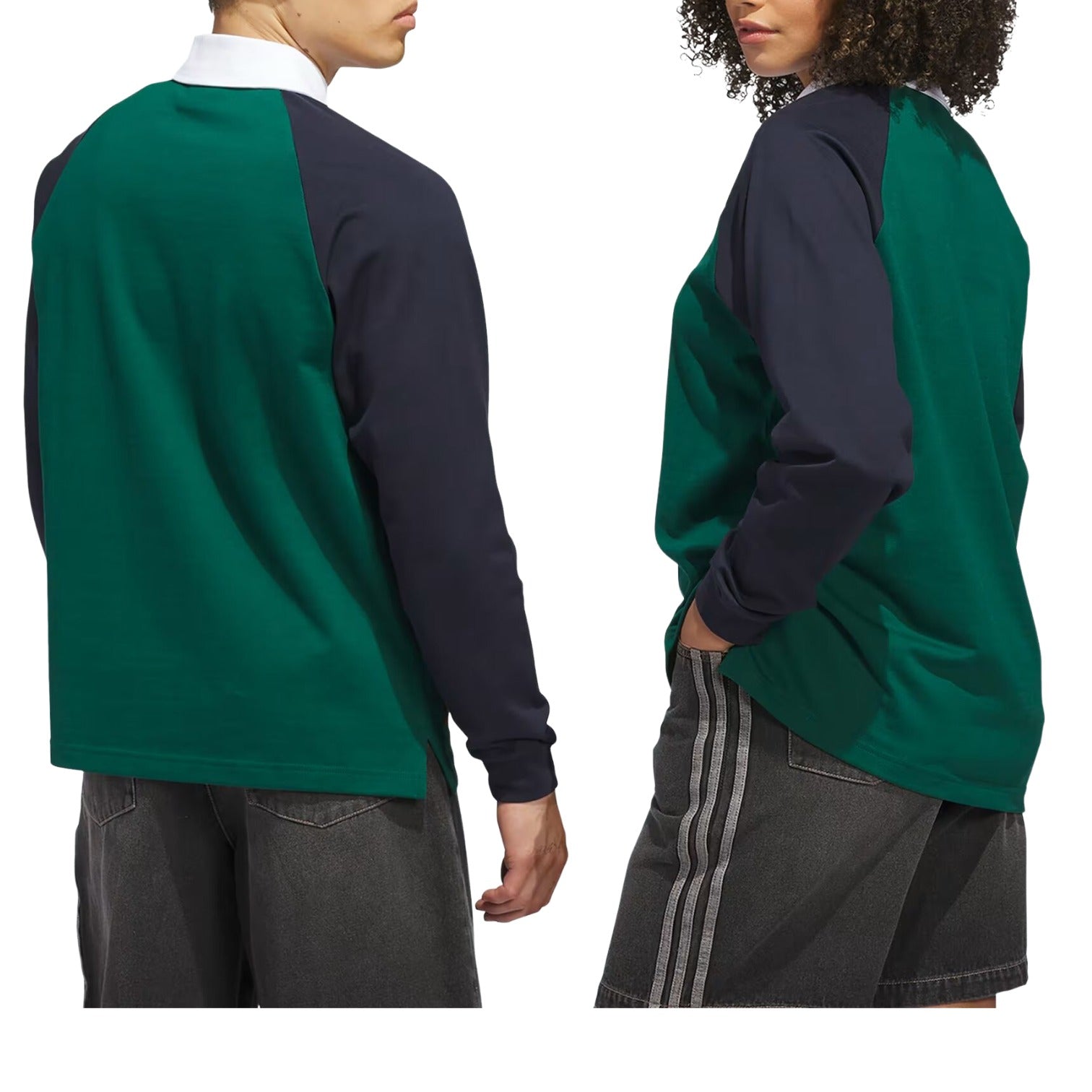Регбийная футболка Adidas Skateboarding x Tyshawn 'Collegiate Green Legend Ink' — фото 4