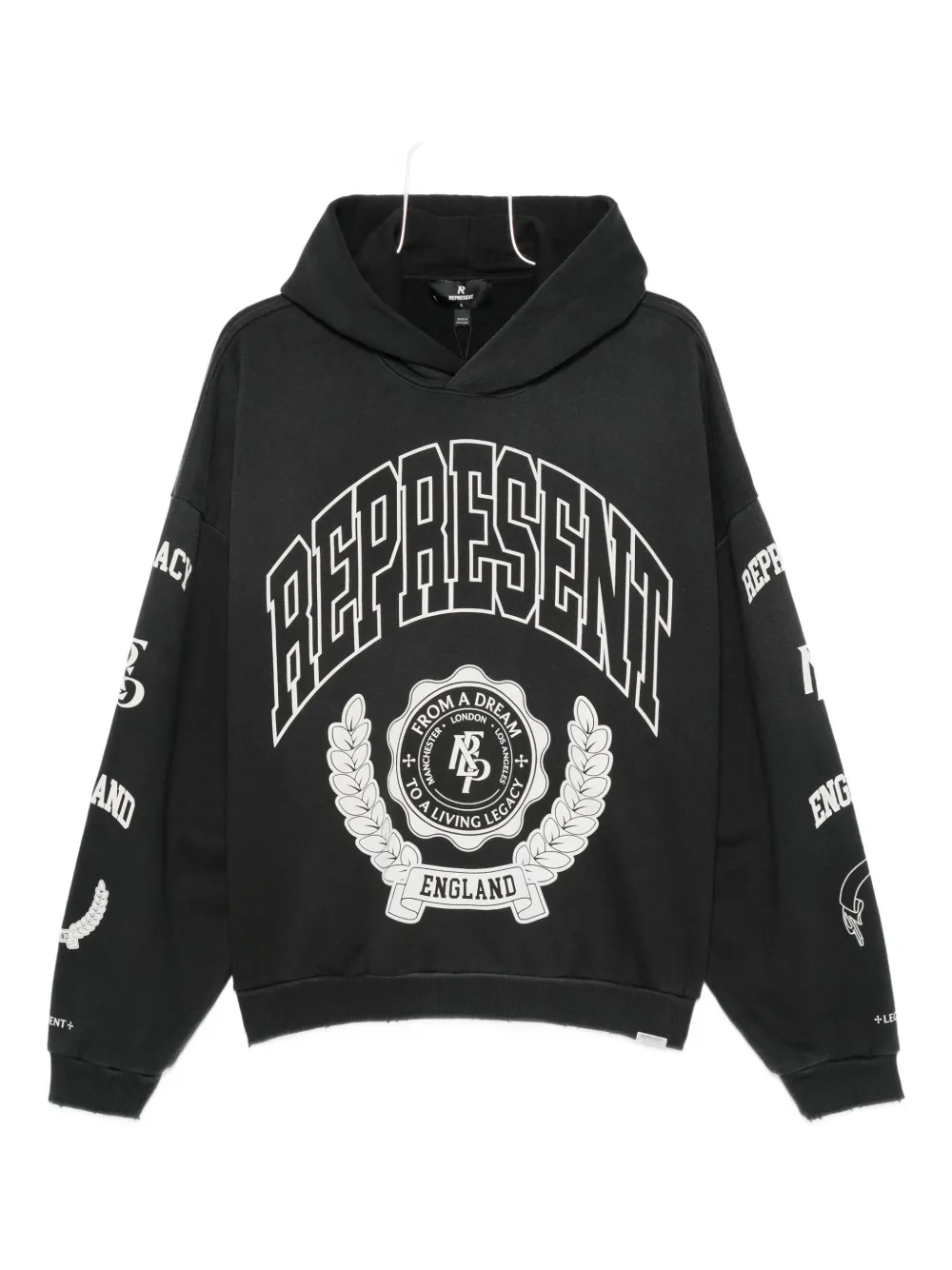 

Толстовка с графическим принтом Represent, черный