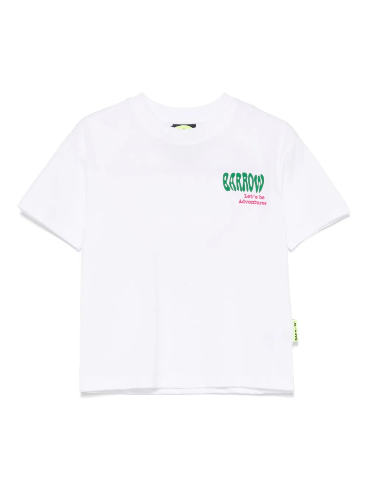 

Футболка Barrow kids из хлопка с заклепками, белый