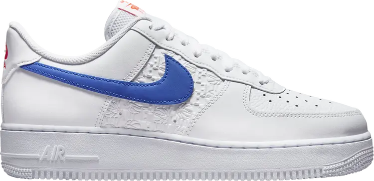 

Кроссовки Air Force 1 '07 'Embossed Hoops - Racer Blue', белый, Синий;белый, Кроссовки Air Force 1 '07 'Embossed Hoops - Racer Blue', белый