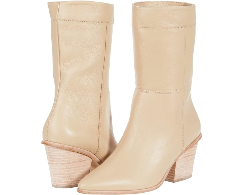 

Ботинки KAANAS Burgos Fold-Over Booties, цвет Macadamia