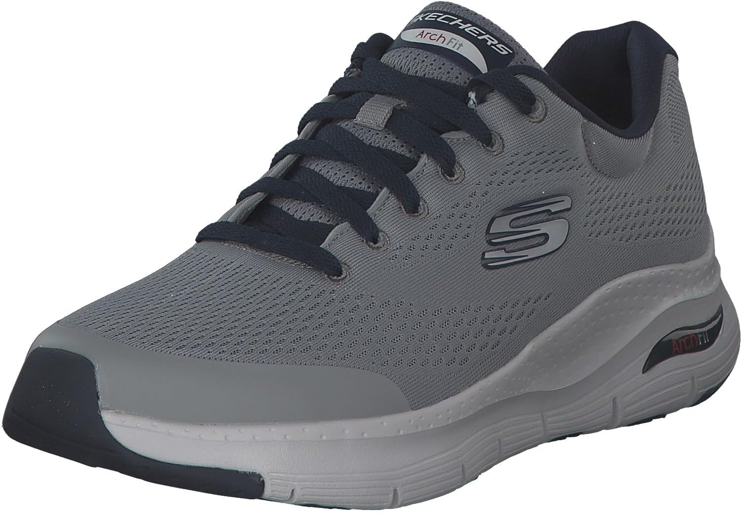

Мужские туфли Skechers Arch Fit, серый/темно-синий