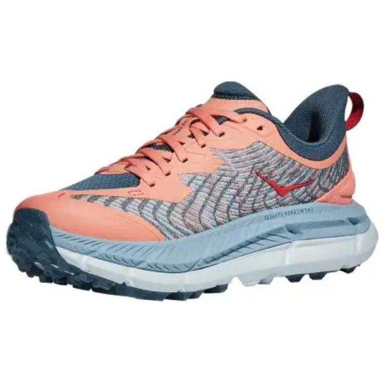 

Кроссовки Mafate Speed 4 унисекс с низким верхом розовые серые Hoka One One