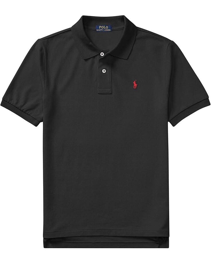 

Поло Polo Ralph Lauren Kids Cotton Mesh Polo Shirt, цвет Polo Black