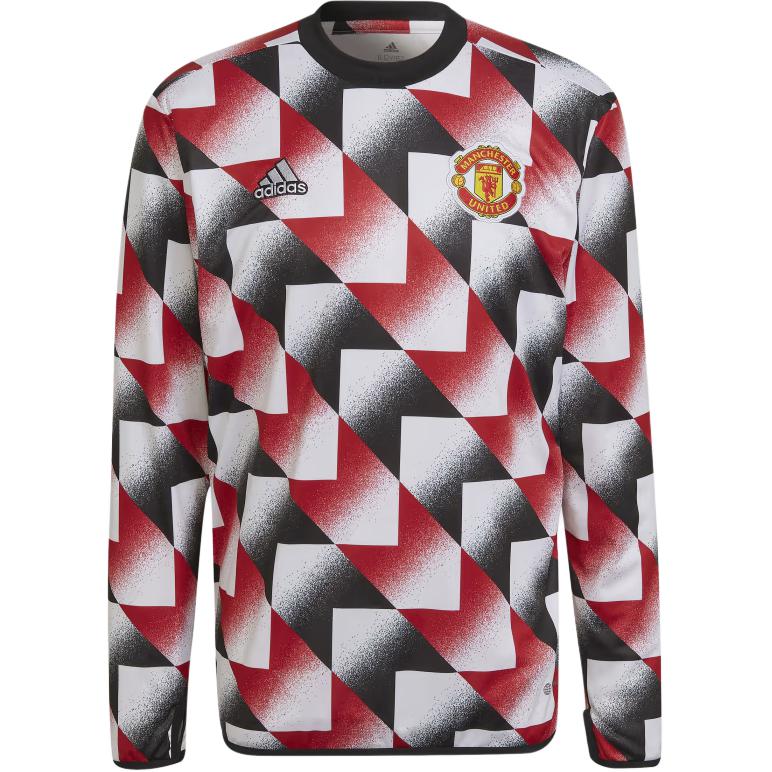 Футболка Manchester United мужская Adidas True Red — фото 2