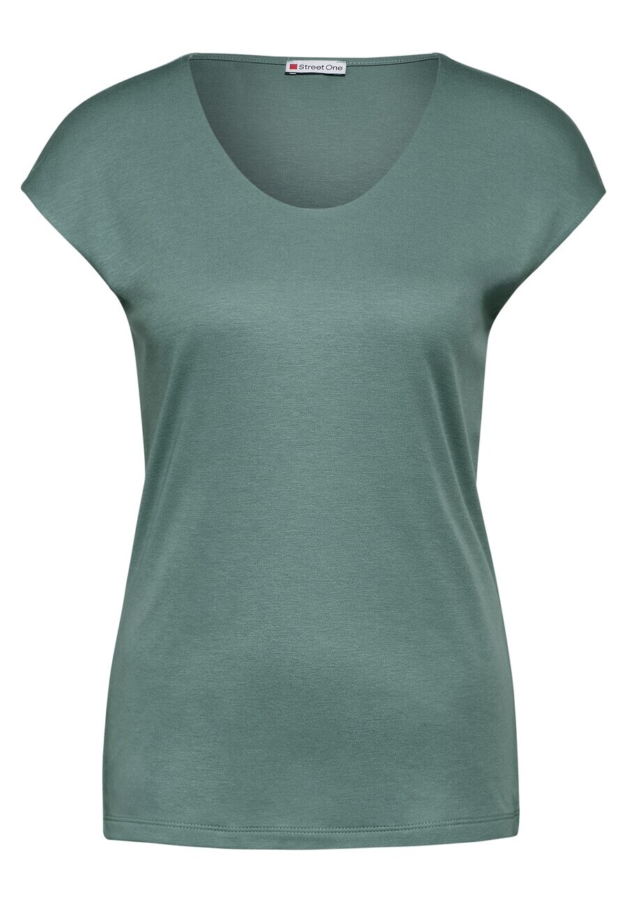 

Футболка STREET ONE Shirt, цвет grass green