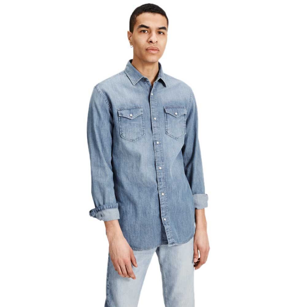 

Рубашка с длинным рукавом Jack & Jones Essential Sheridan, синий