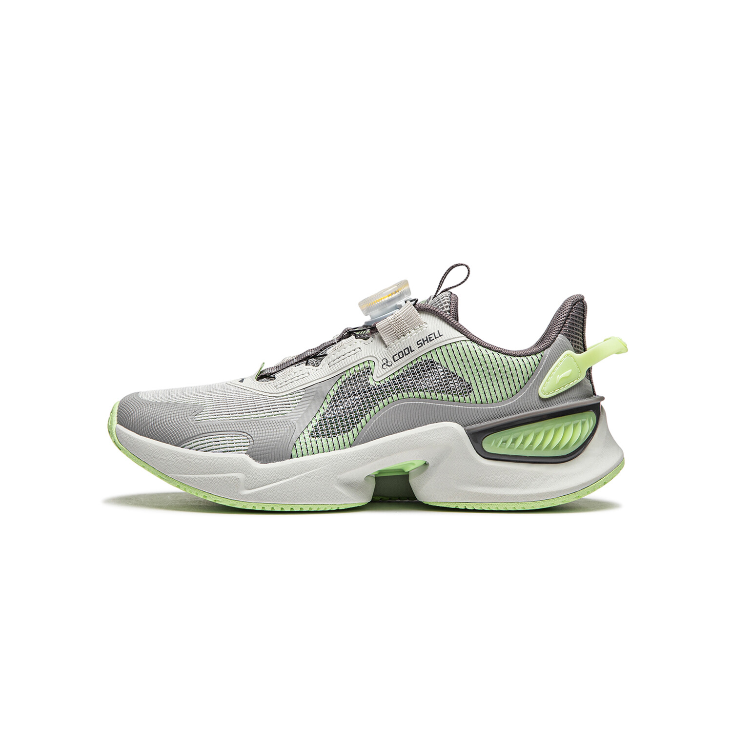 

Кроссовки детские Dragonfly Leap V2 GS Low-top серые Lining Young, светло-серый