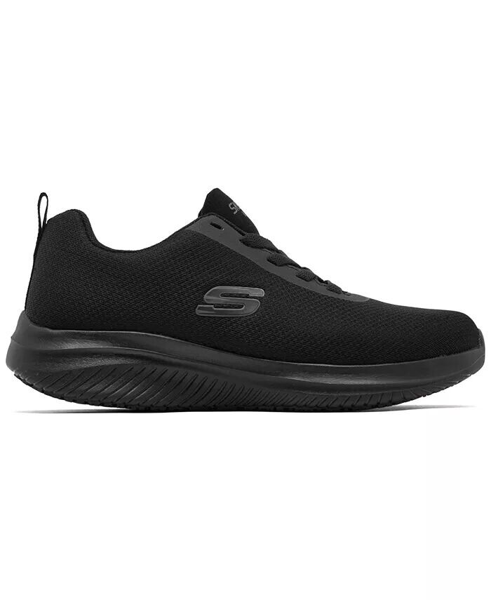 Женские кроссовки Ultra Flex 3.0 SR — рабочие кроссовки Jinie от Finish Line Skechers, черный — фото 2