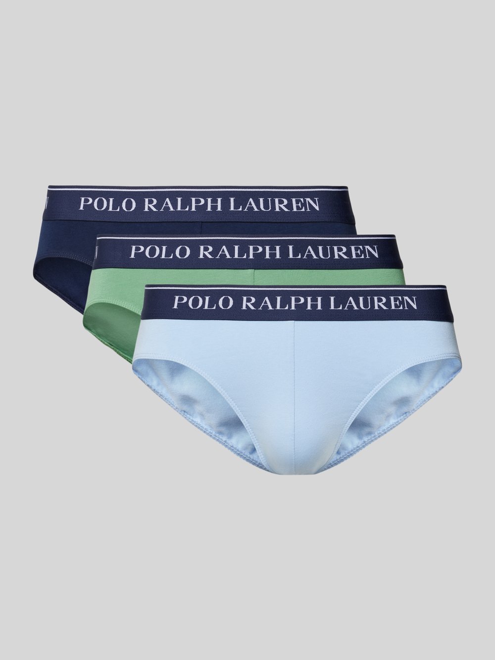 

Трусы классического кроя с разделительными швами в упаковке 3 шт Polo Ralph Lauren Underwear