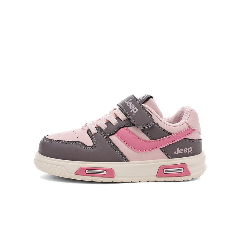 

Jeep Детские кроссовки для бега с низким верхом, дышащие, с амортизацией, розово-фиолетовые, для детей 3-7 лет