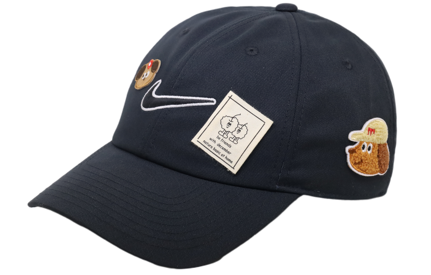 

Nike Бейсболка из полиэстера унисекс черная, Black