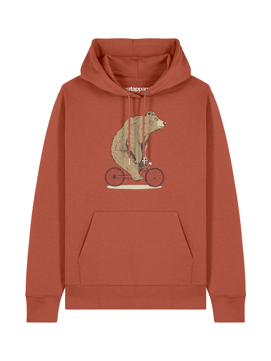 

Толстовка Watapparel Fahrradbär, светло-коричневый
