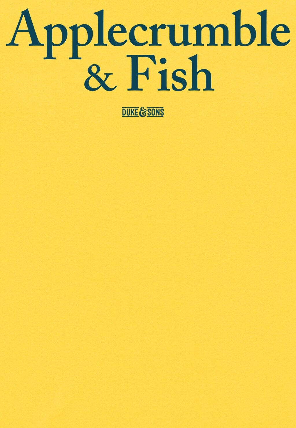 

Футболка с принтом APPLECRUMBLE & FISH Henry Tiger, желтый