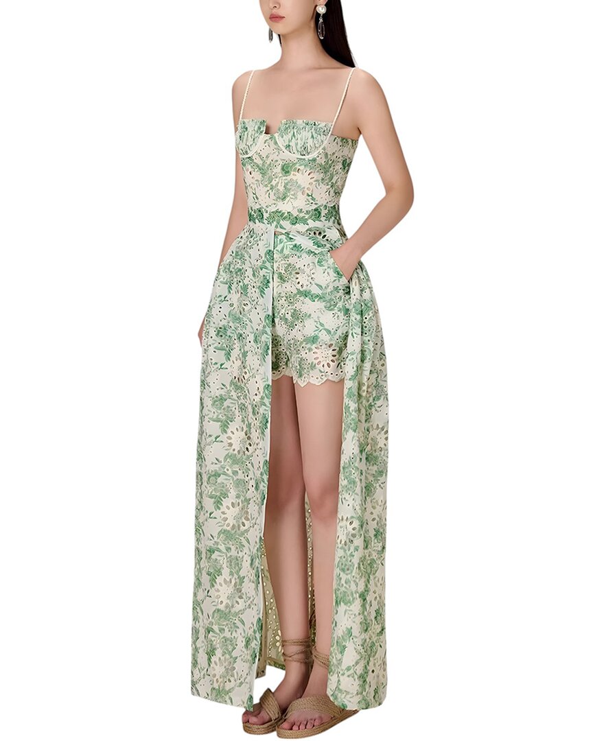 

Линда Чарм комплект из платье и шорт Linda Charm, зеленый