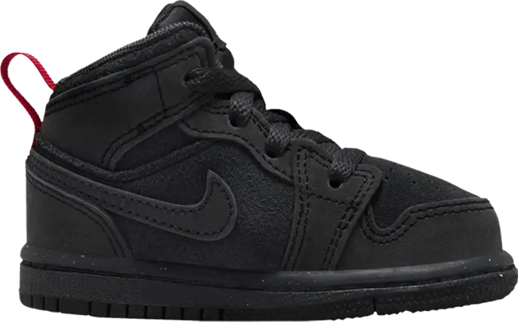 

Кроссовки Air Jordan 1 Mid SE Craft TD 'Dark Smoke Red', серый