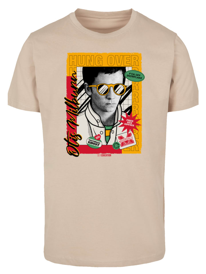 

Футболка Половое воспитание Отиса с сериалом Netflix Повешенный в песке F4NT4STIC