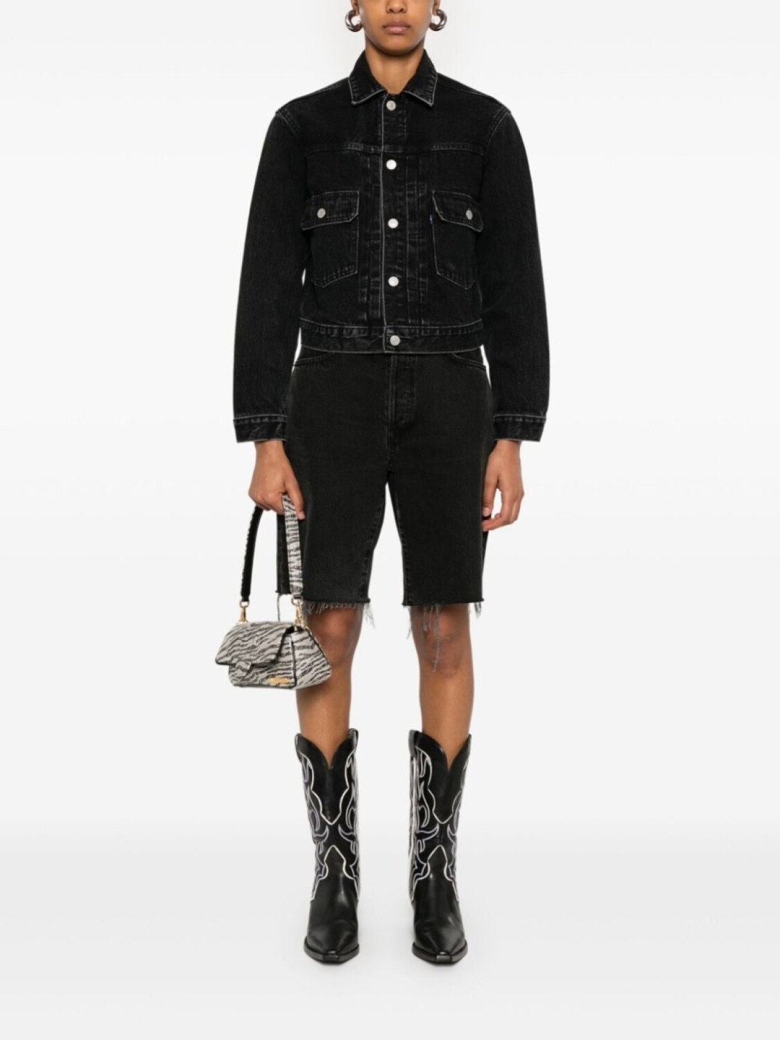 

Levi's куртка Type II Trucker, черный