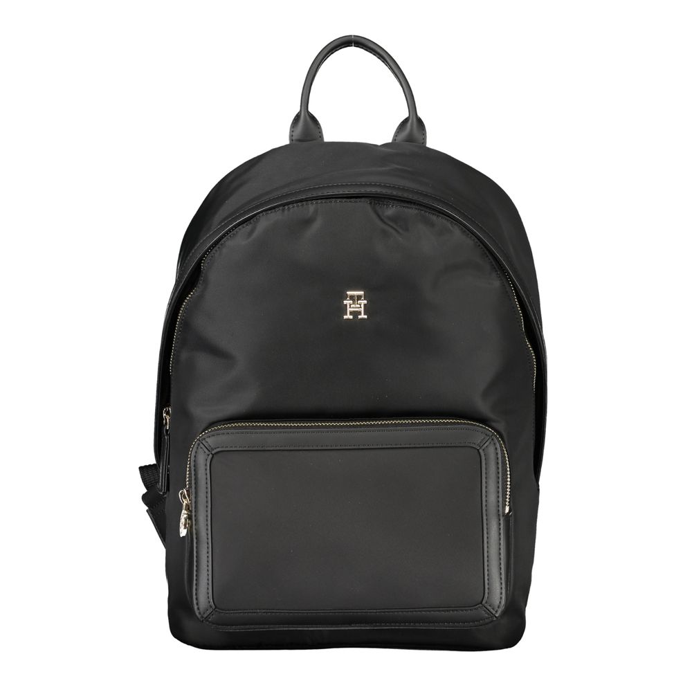 

Черный полиэстеровый женский рюкзак Tommy Hilfiger