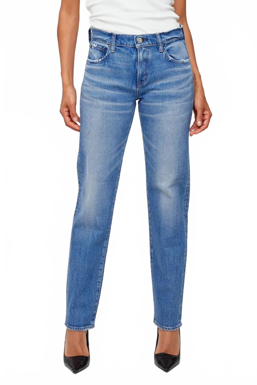 

Джинсы Groveland Slim Straight In Blue Moussy