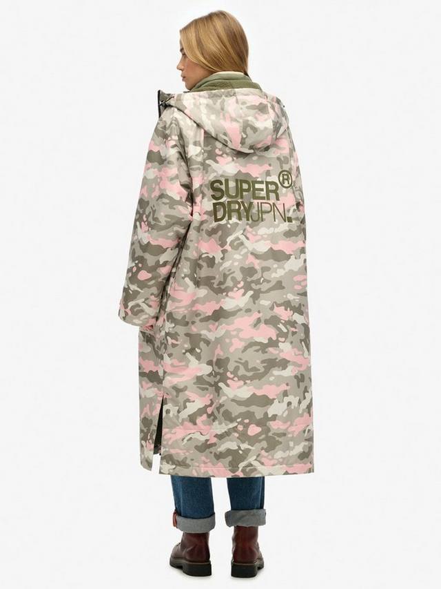Камфляжный виндстоппер с функцией переодевания Superdry, Pink/Multi — фото 2