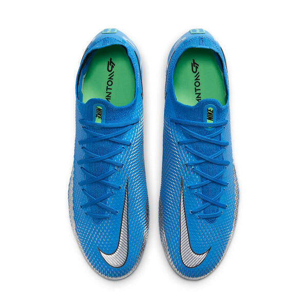 Кроссовки фантом gt elite fg Nike, синий — фото 2