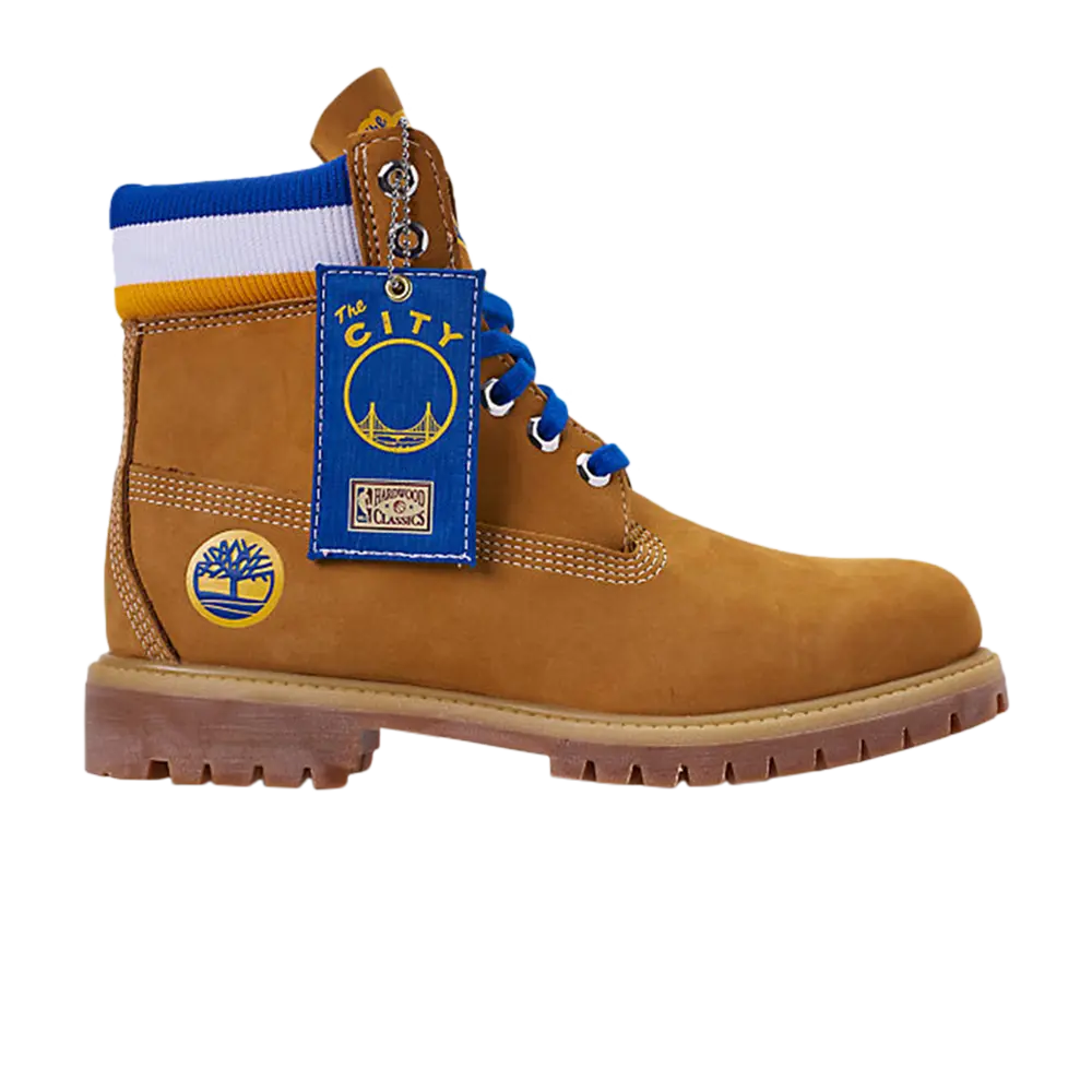 Ботинки NBA x Mitchell and Ness x Timberland 6 Inch Classic Premium, коричневый