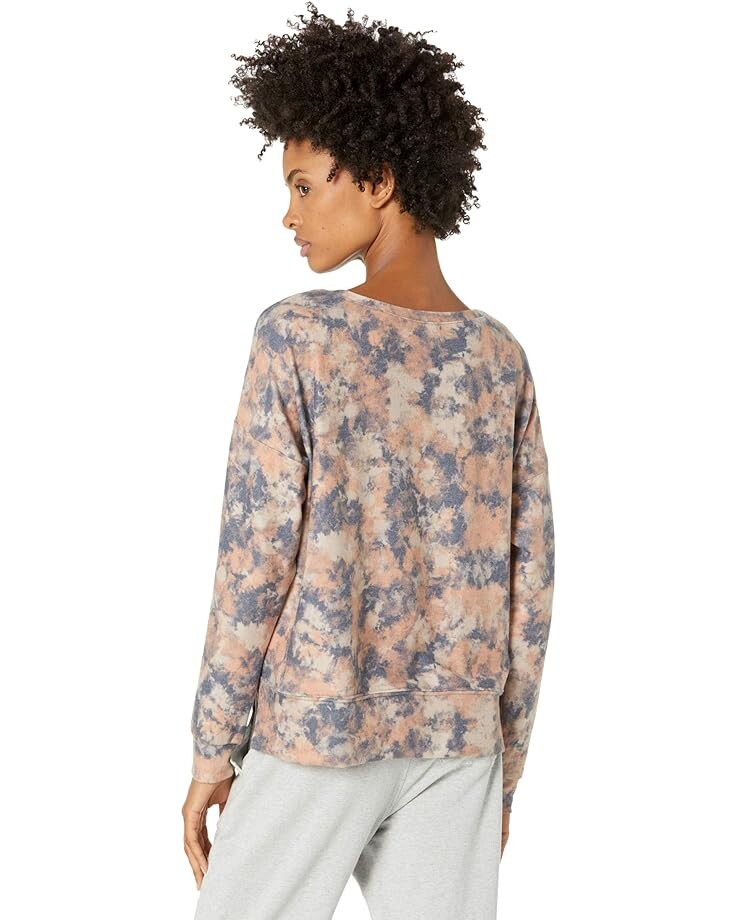 

Толстовка Onzie High-Low Sweatshirt, цвет Earth Tie-Dye
