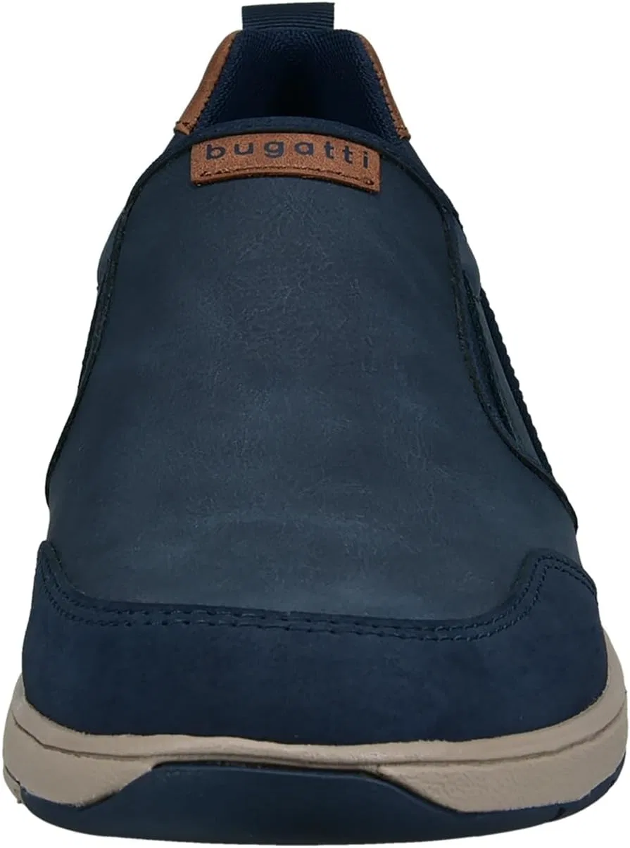 Мужские туфли Bugatti Arriba, Dark Blue Cognac — фото 2