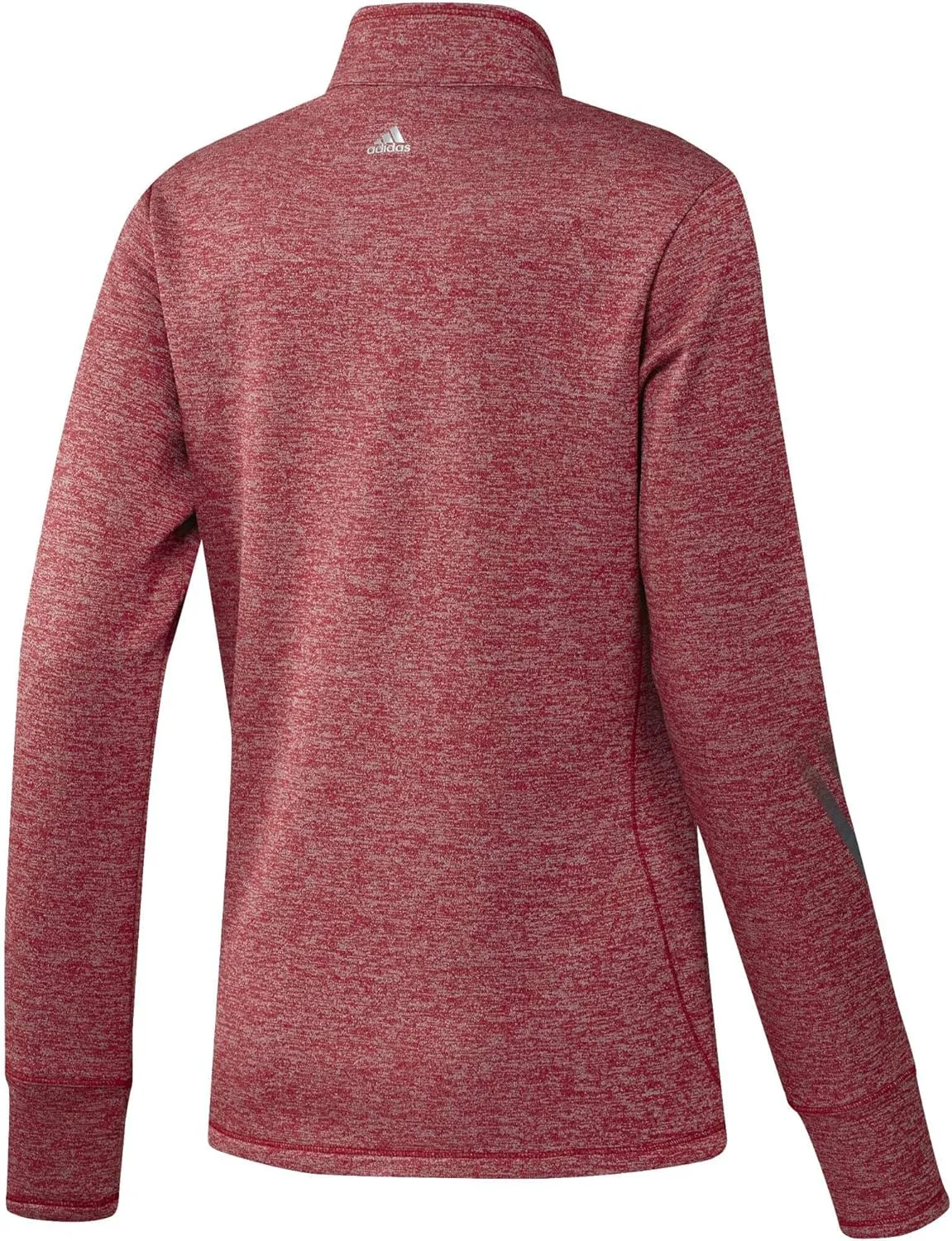Adidas Women's 3-Stripes Heather Layer 1/4 Zip — фото 3