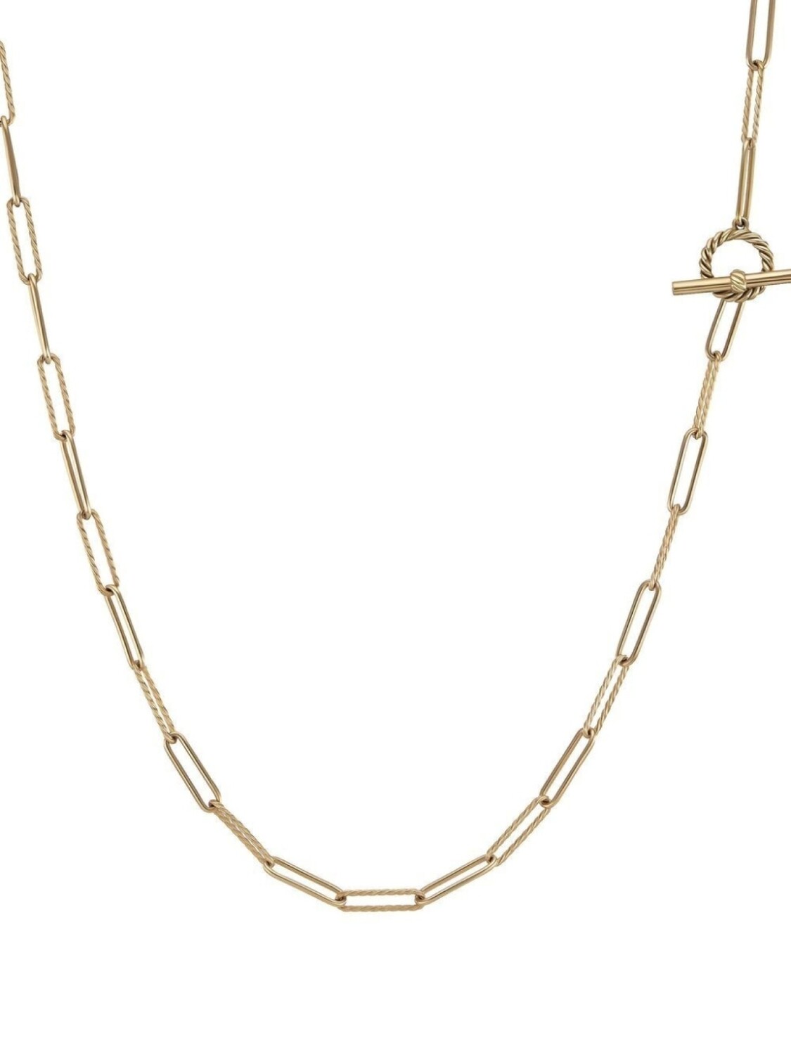 

Колье Madison Elongated из желтого золота David Yurman, золотой