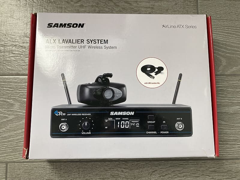 

Микрофон Samson AirLine ALX UHF Wireless Lavalier Microphone System (D Band)