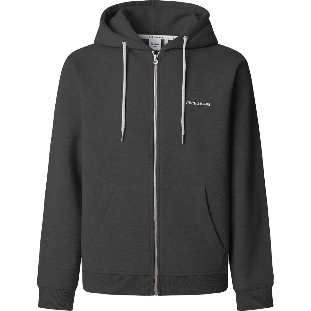

Толстовка Pepe Jeans Damian full zip, черный