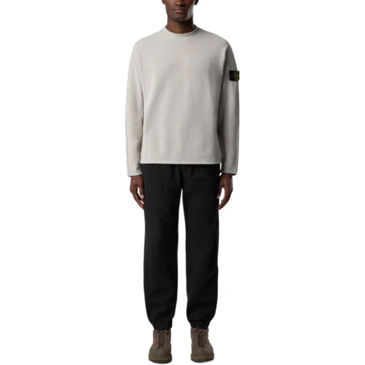 Брюки с патчем Stone Island Black — фото 4