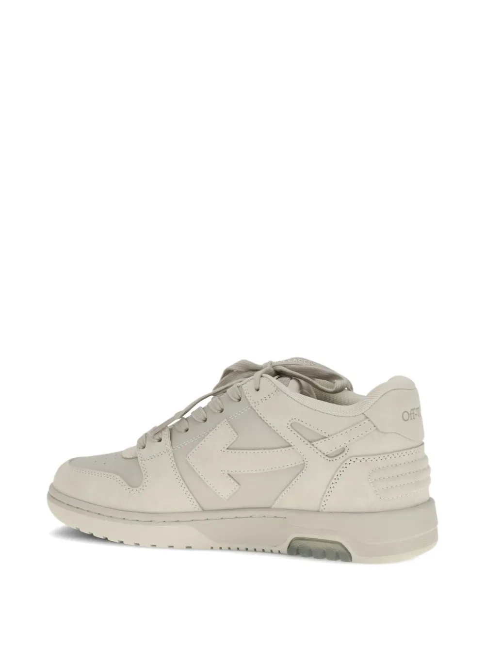 Кроссовки Out Of Office с деталями в виде стрелы OFF-WHITE, бежевый — фото 3