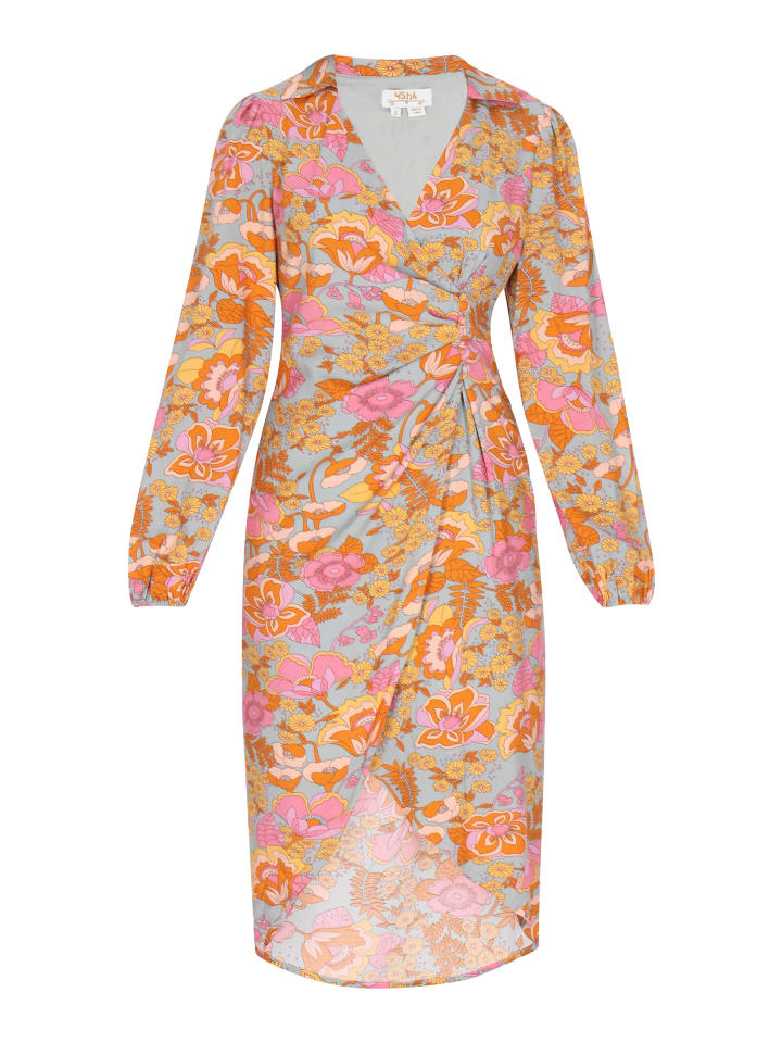 

Платье до колена usha FESTIVAL, цвет stone grey multicolor