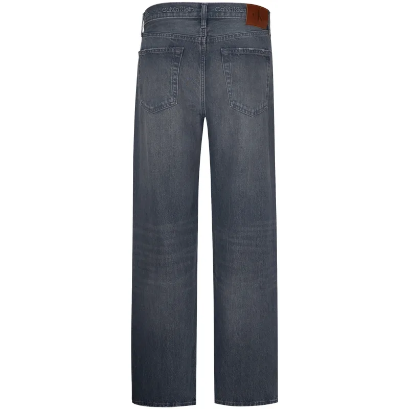 Calvin Klein Джинсы мужские SCO Denim черно-серые умеренно широкие — фото 4