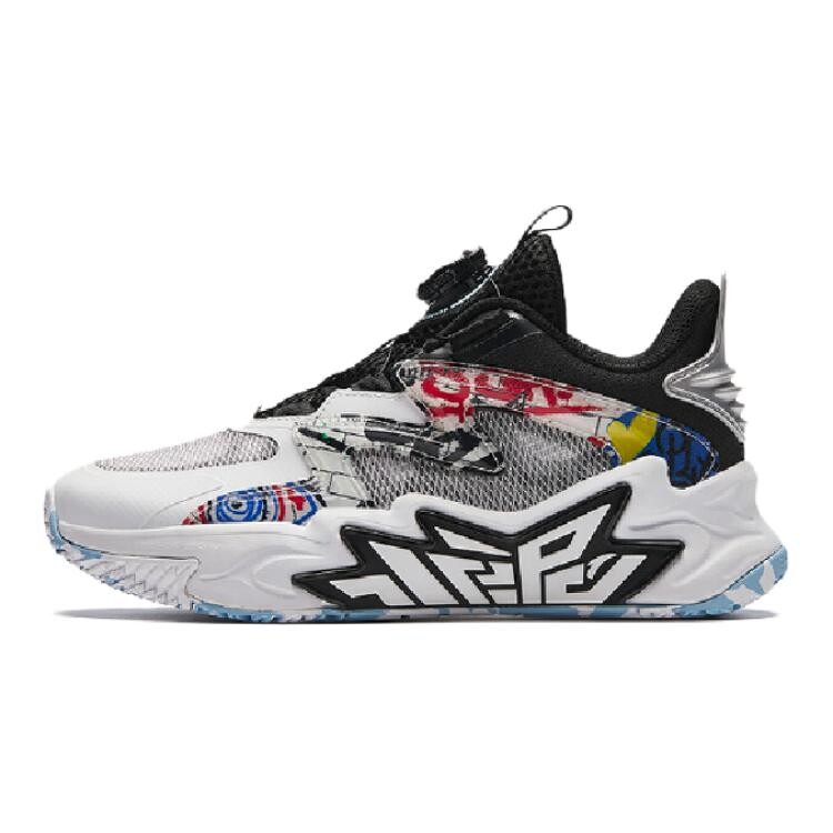 

Детские баскетбольные кроссовки GS Low-top белые/черные Anta Kids, белый/черный