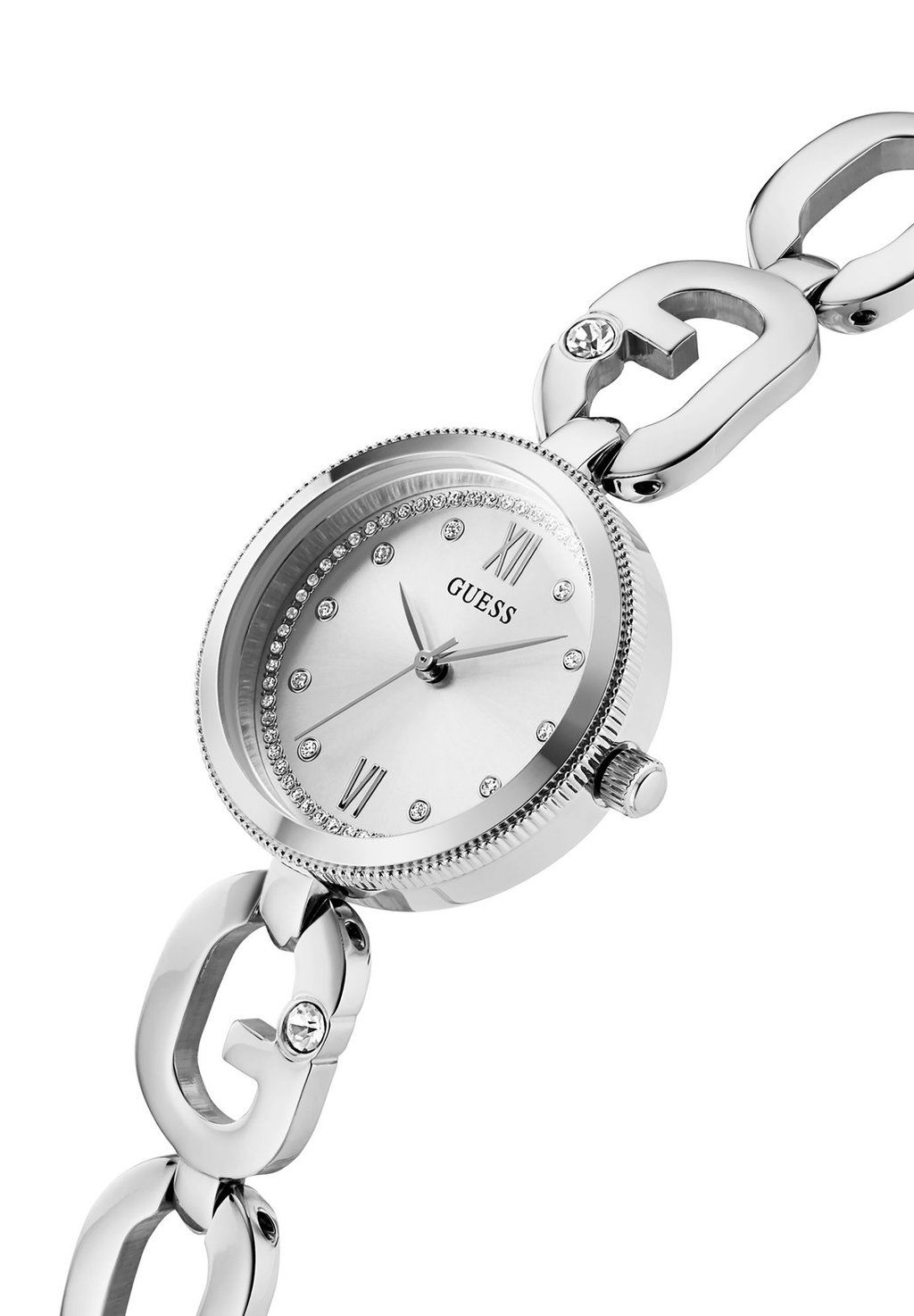 

Часы EMPOWER Guess, серебристый