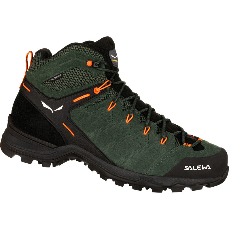 

Мужские туфли Alp Mate Mid WP Salewa, оливковый