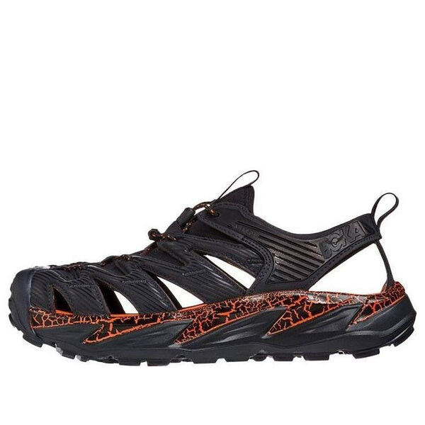 

Сандалии hopara 'black orange' Hoka One One, черный